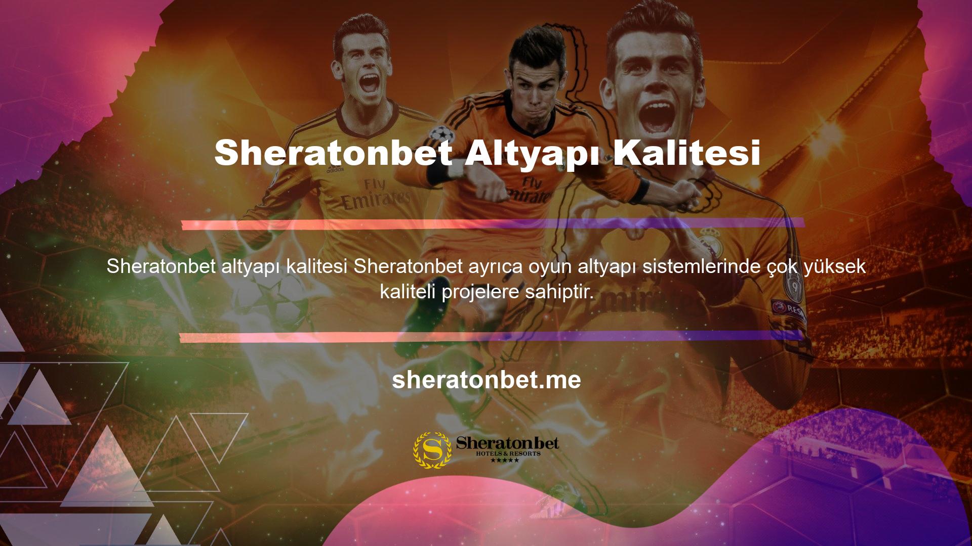 Sheratonbet web sitesi kullanıcılara çoğu bahis seçeneğinde çeşitli seçenekler sunar